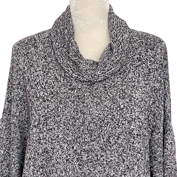 J. Jill Pure Jill Kimono Pullover Cashmere Sweater Cowl Neck Women’s Size M Gray - Picture 2 of 8